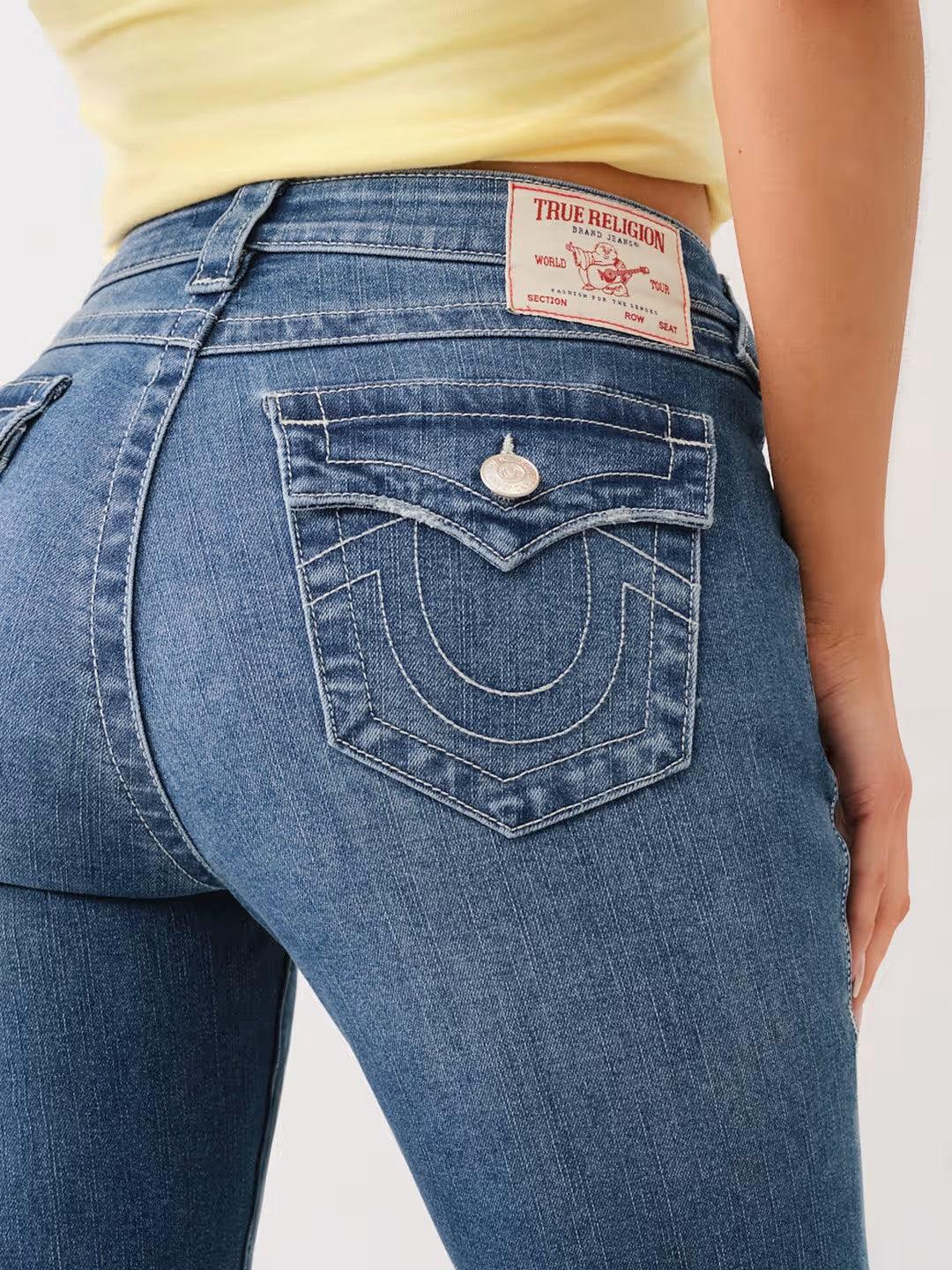MID RISE BELL BOTTOM FLAP JEAN - TRUE RELIGION MEXICO