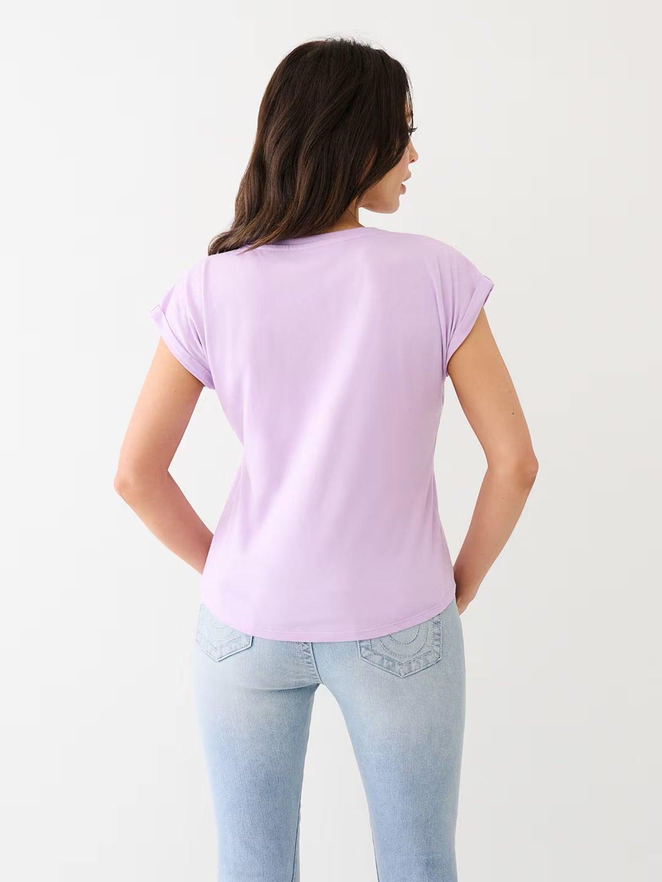 EMBROIDERY HS CUFF SLVS TEE - TRUE RELIGION MEXICO