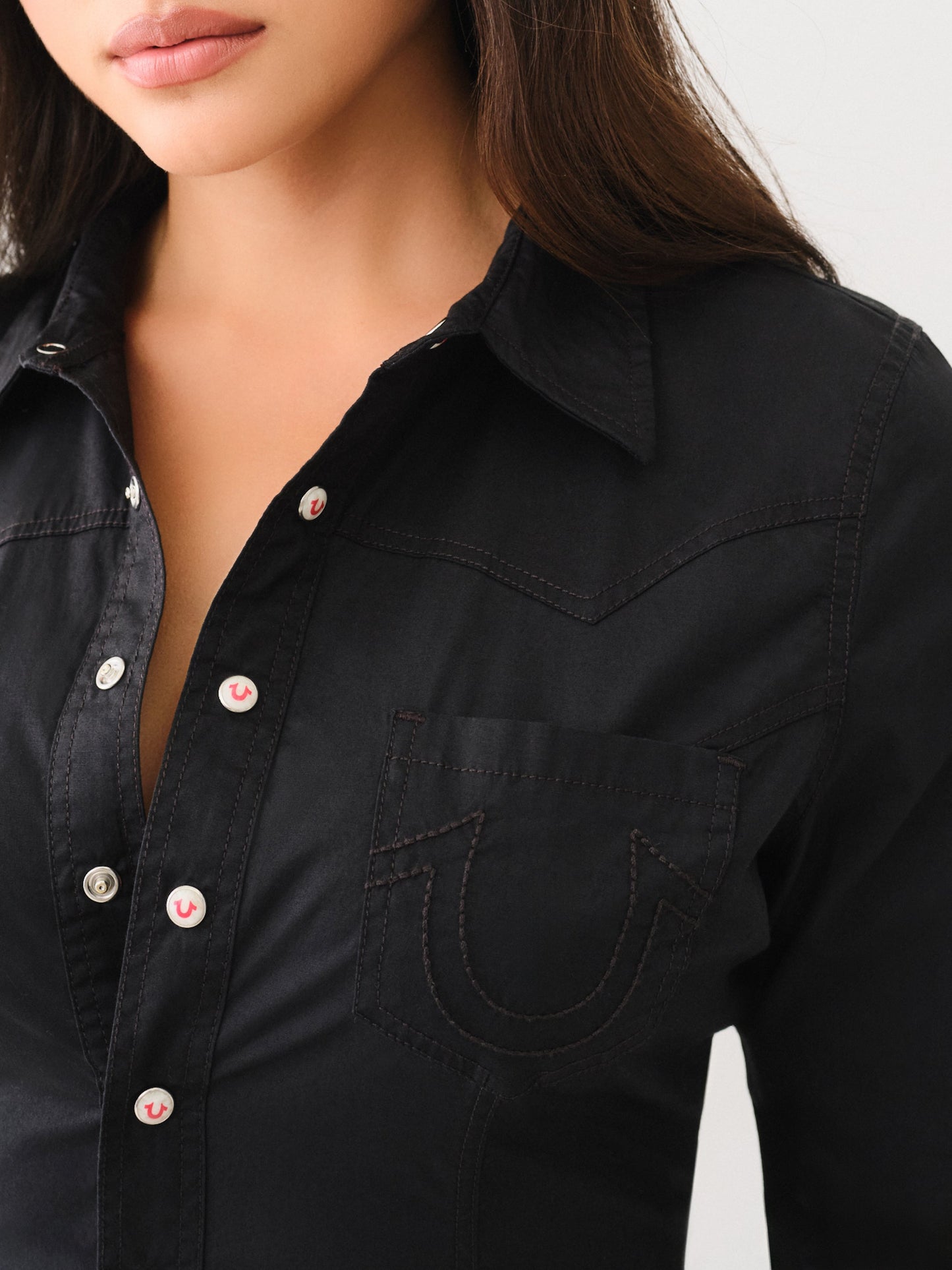 CONTOUR WESTERN POPLIN SHIRT