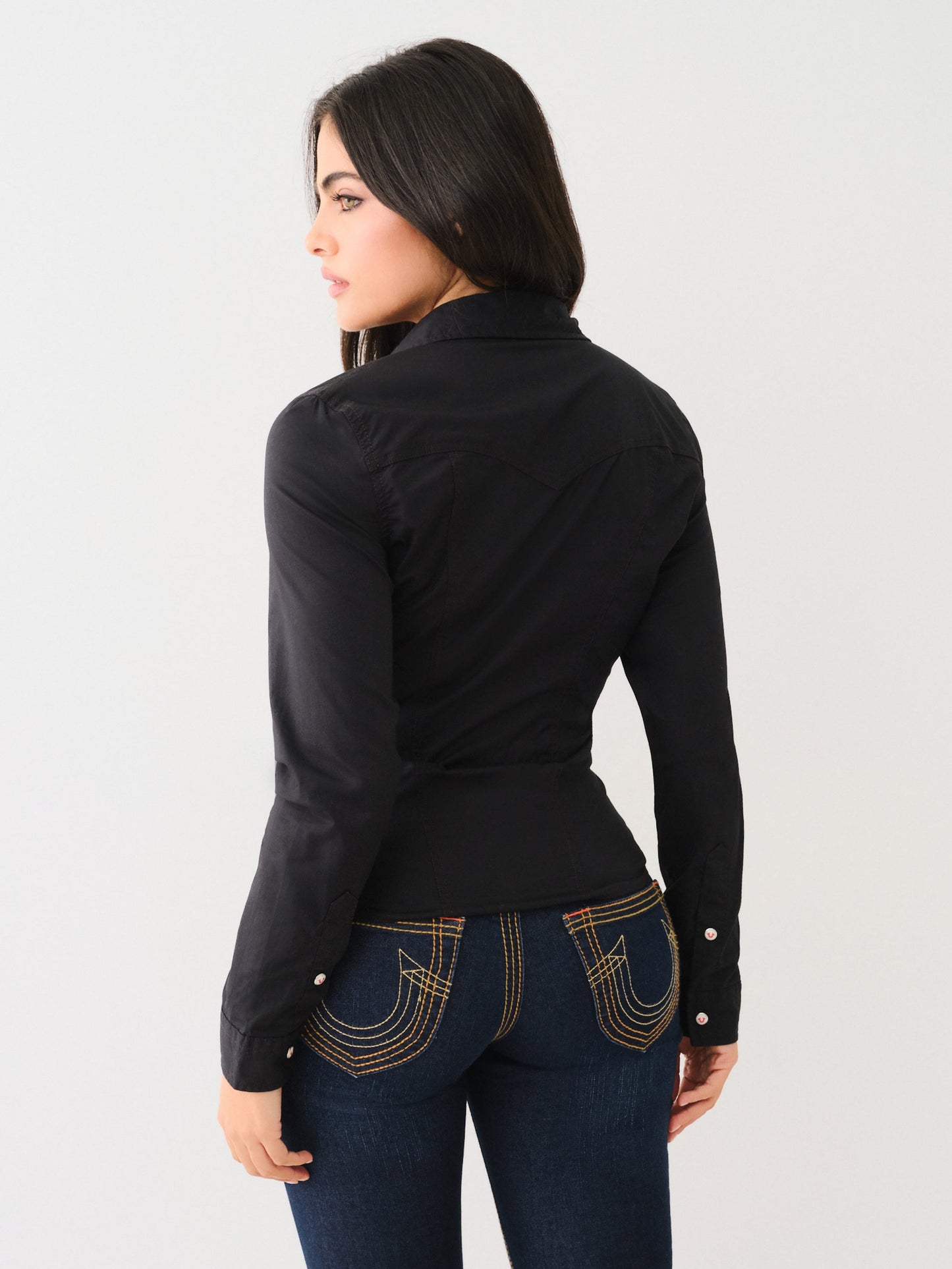 CONTOUR WESTERN POPLIN SHIRT