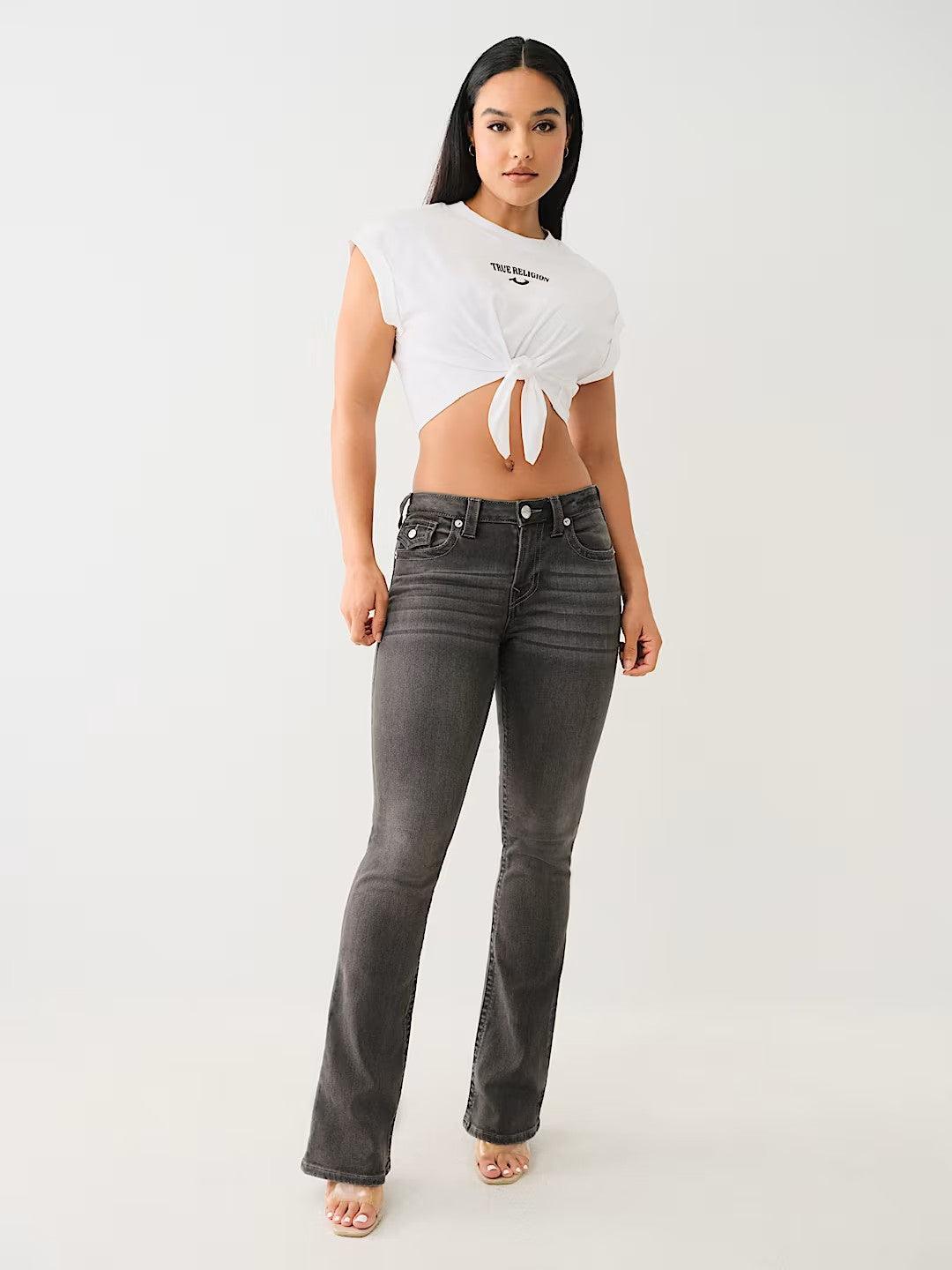 LOGO FRONT TIE CREW TEE - TRUE RELIGION MEXICO