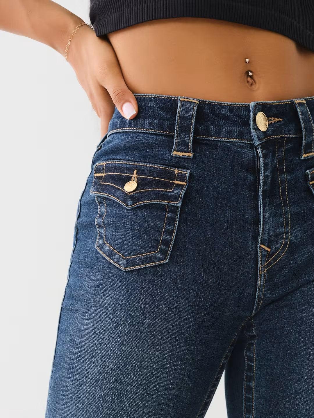 BECCA MR BOOTCUT FLAP - TRUE RELIGION MEXICO