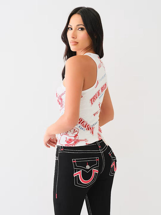 ANNIVERSARY GODDESS RIB TANK - TRUE RELIGION MEXICO