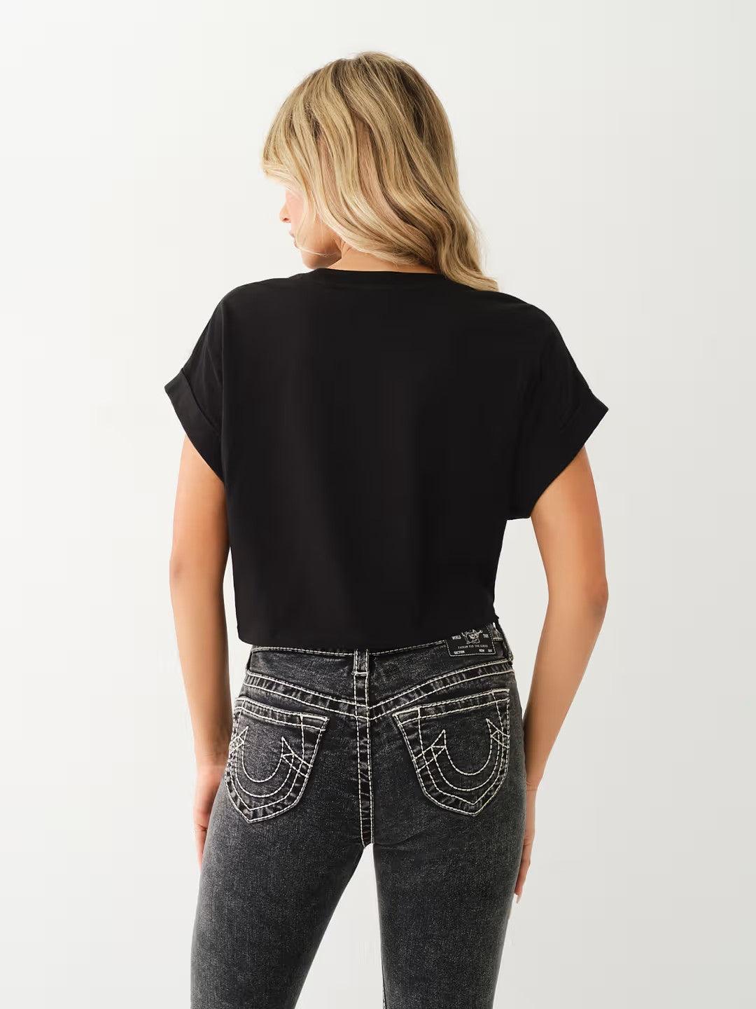 HS FRONT TIE SS TEE - TRUE RELIGION MEXICO