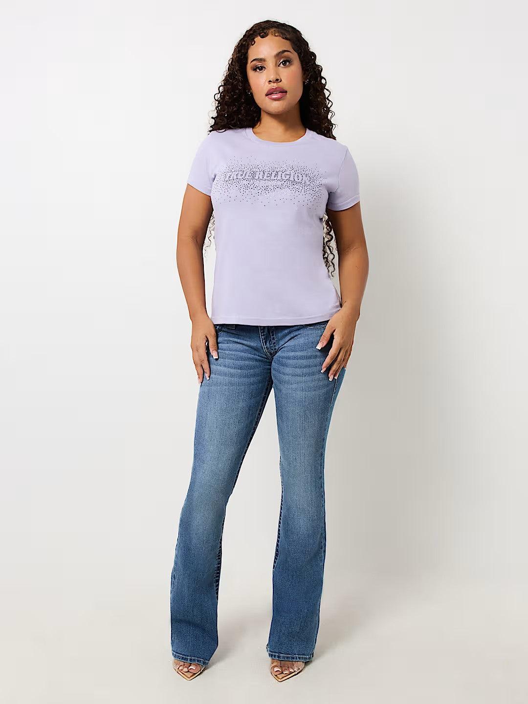 CRYSTAL LOGO SS CREW TEE - TRUE RELIGION MEXICO