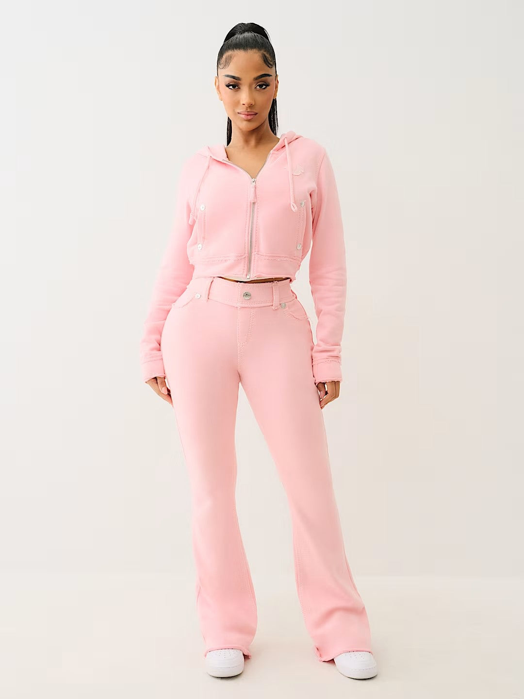 RAW EDGE BIG T BOOT TRACK PANT