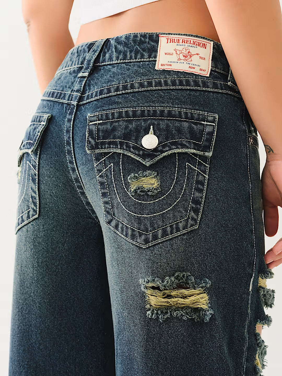 JESSIE SUPER BAGGY JEAN FLAP