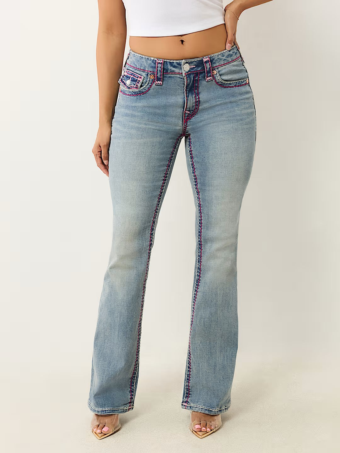 BECCA MR BOOTCUT FLAP SUP T