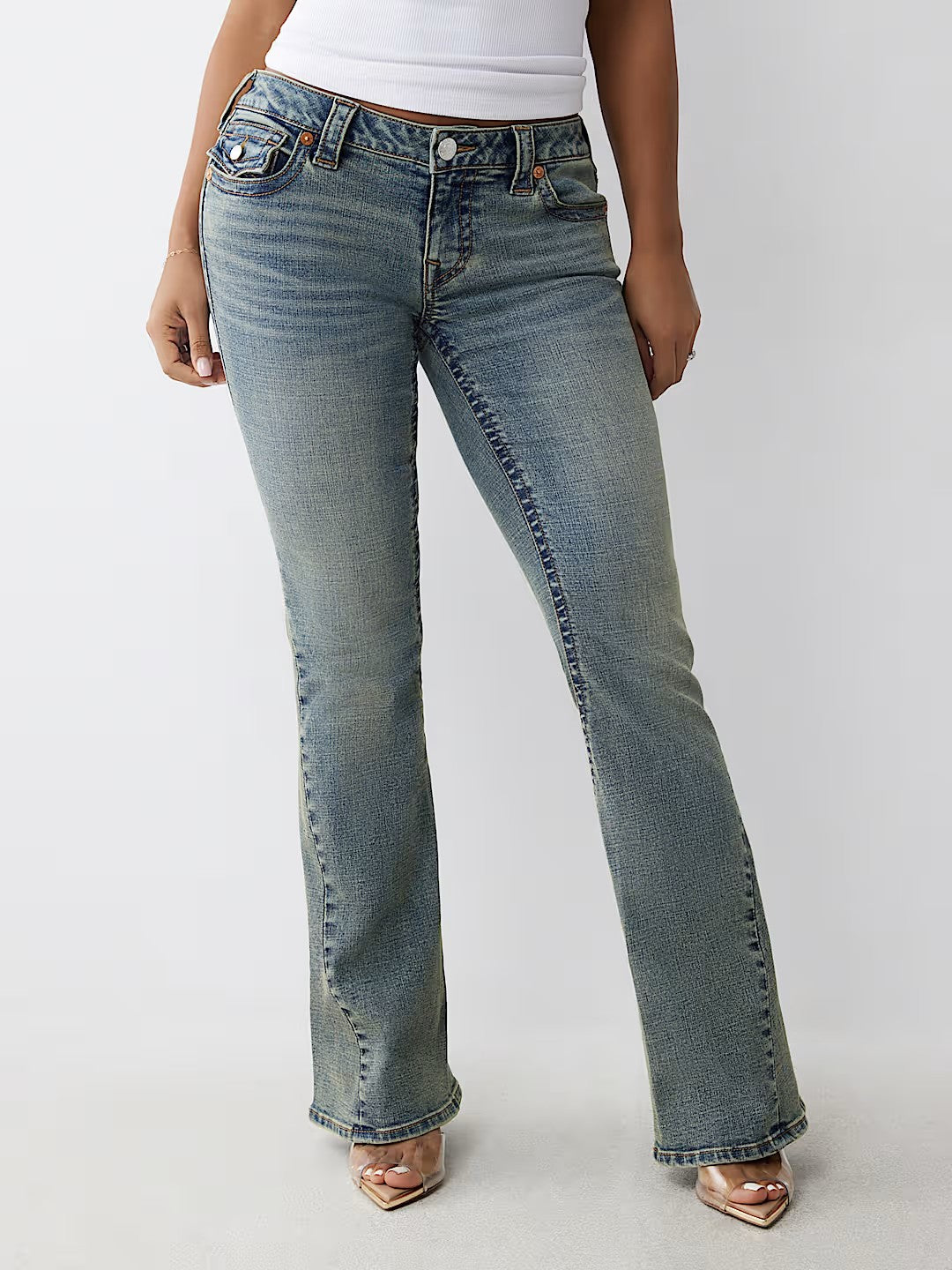 JOEY LOW RISE FLARE FLAP