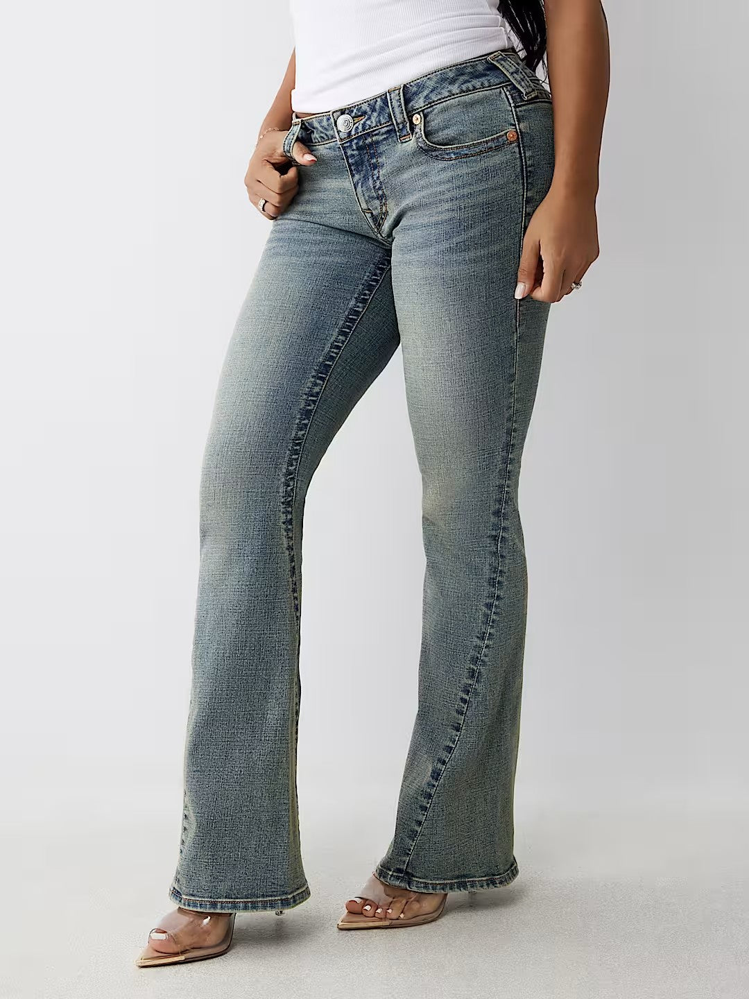 JOEY LOW RISE FLARE FLAP