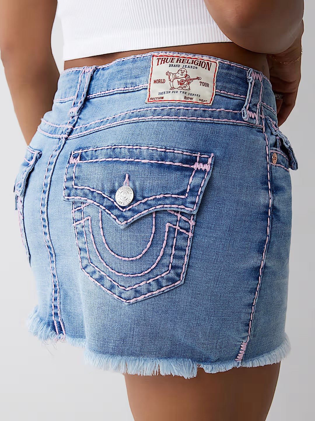SADIE MINI SKIRT FLAP SUP T