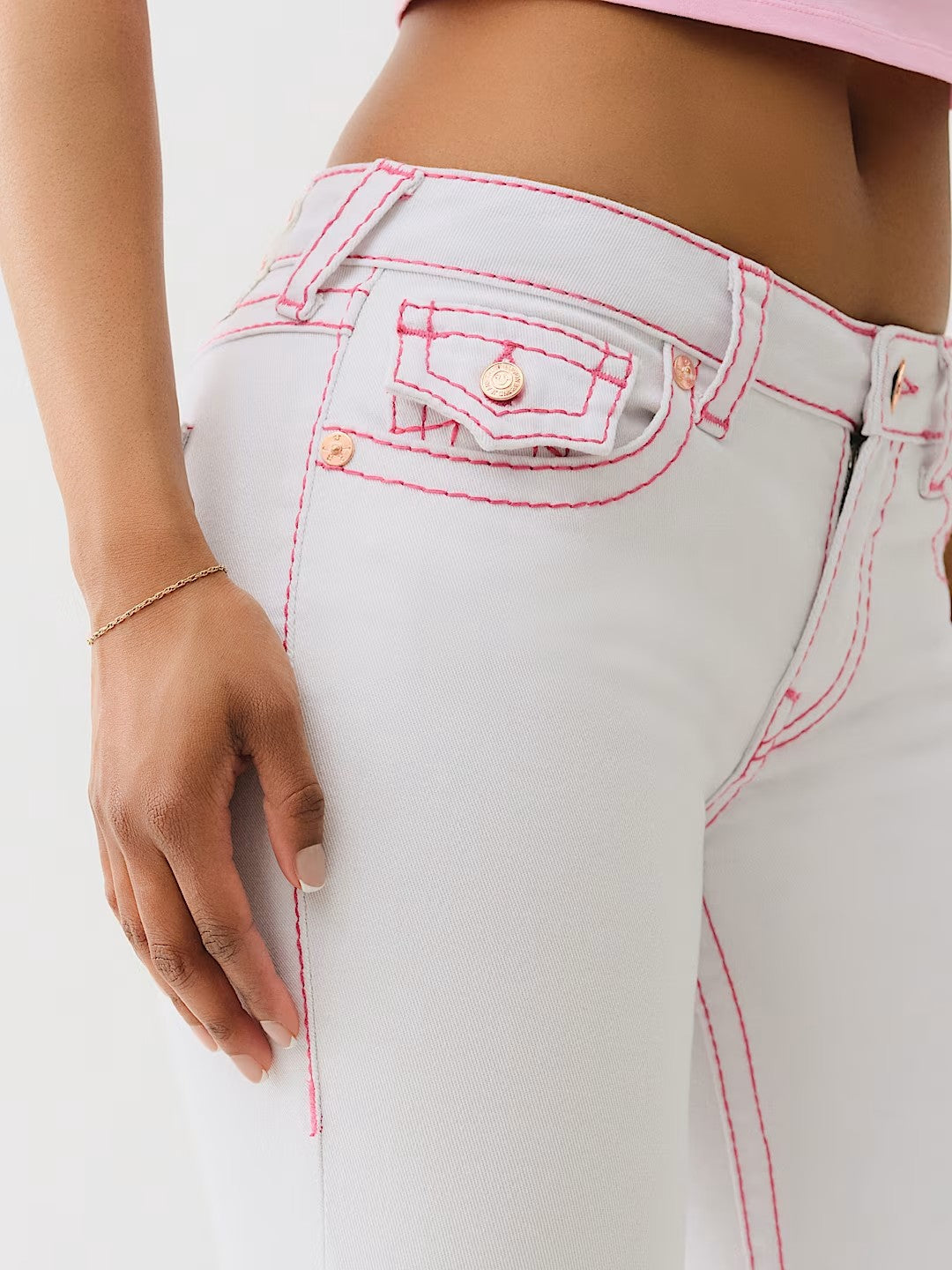 JOEY MID RISE FLARE FLAP BIG T