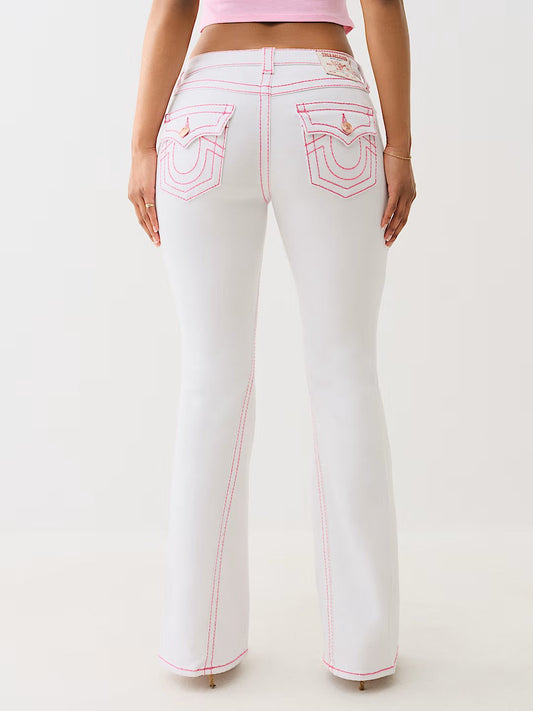 JOEY MID RISE FLARE FLAP BIG T