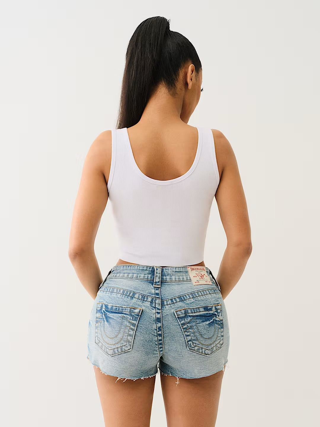 TR CRYSTAL EMB RAW HEM TANK