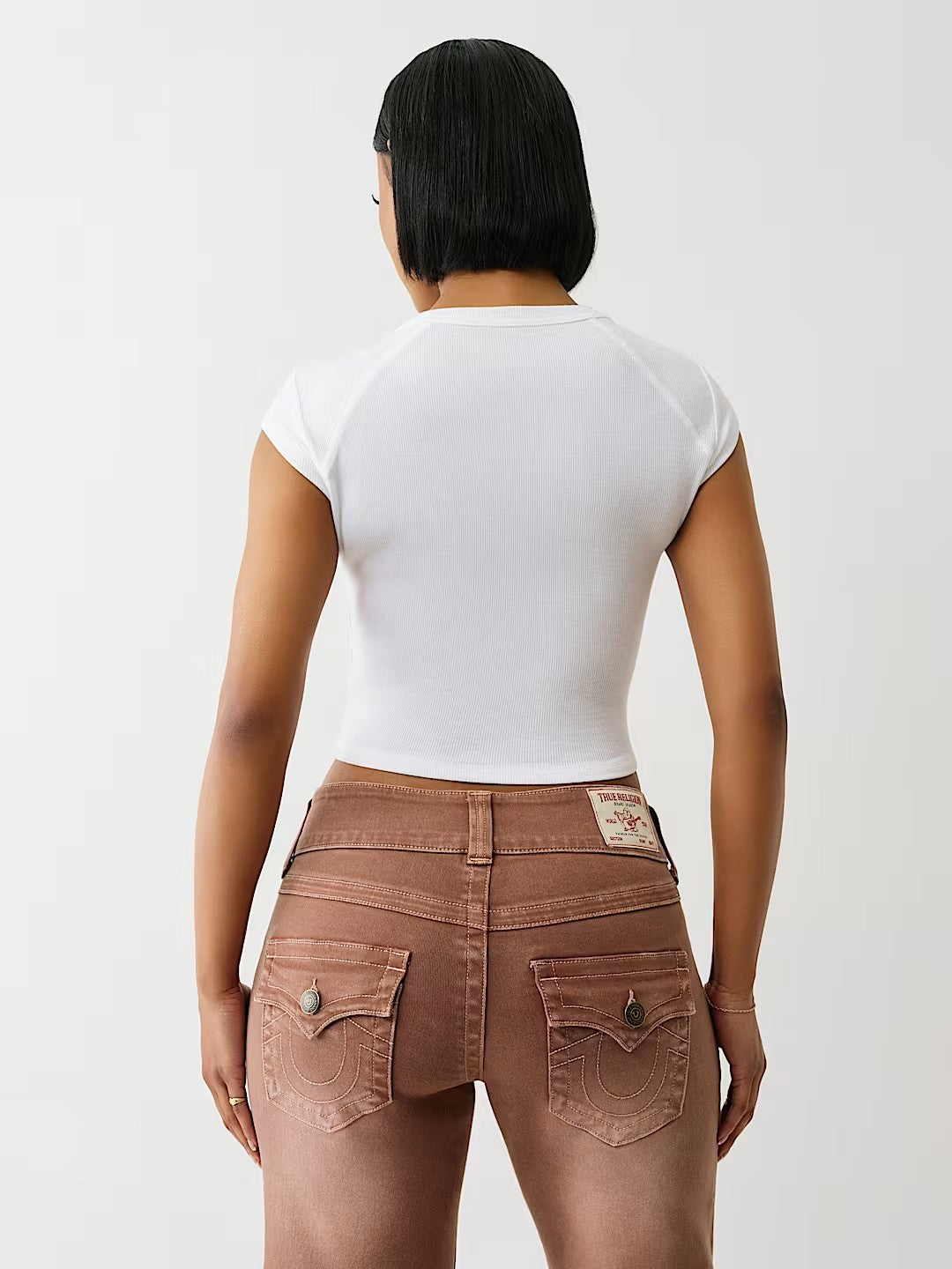 CRYSTAL BUDDHA NOTCH TEE