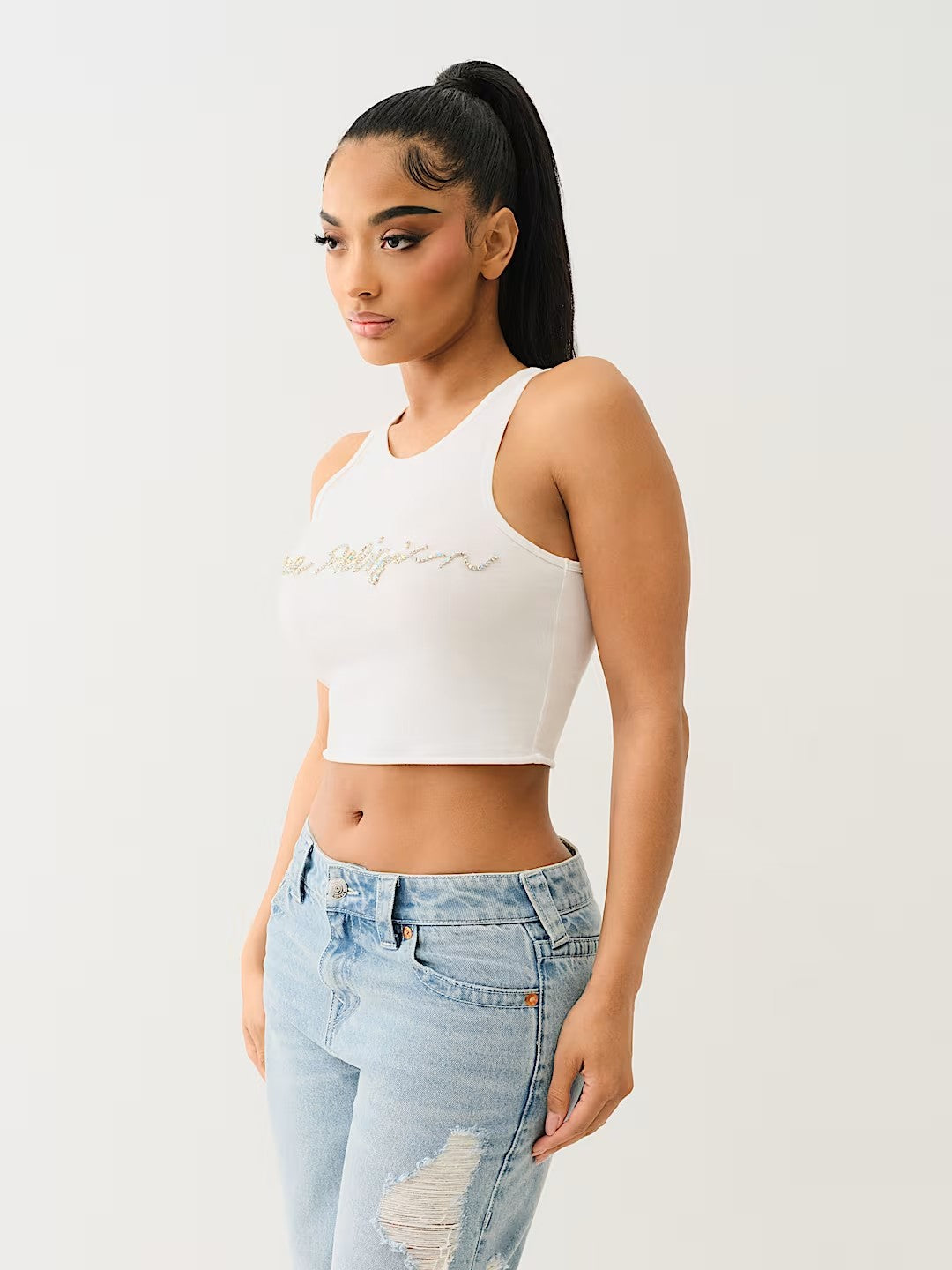 CRYSTAL TR CROP TANK