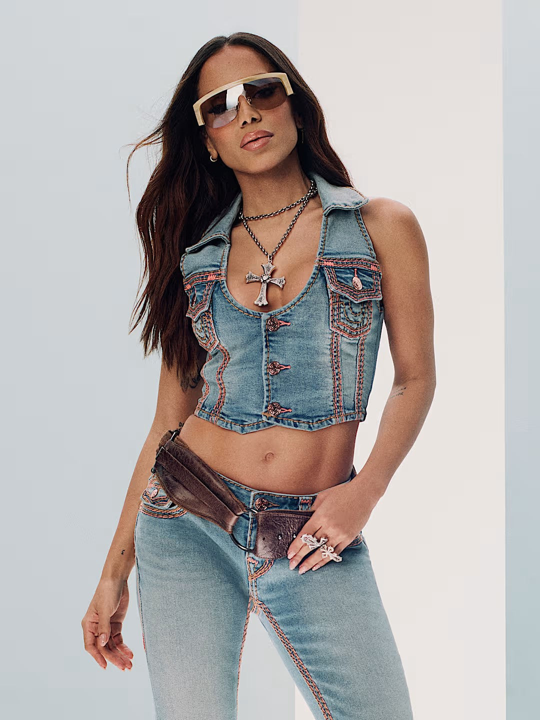 DENIM VEST SUPER QT