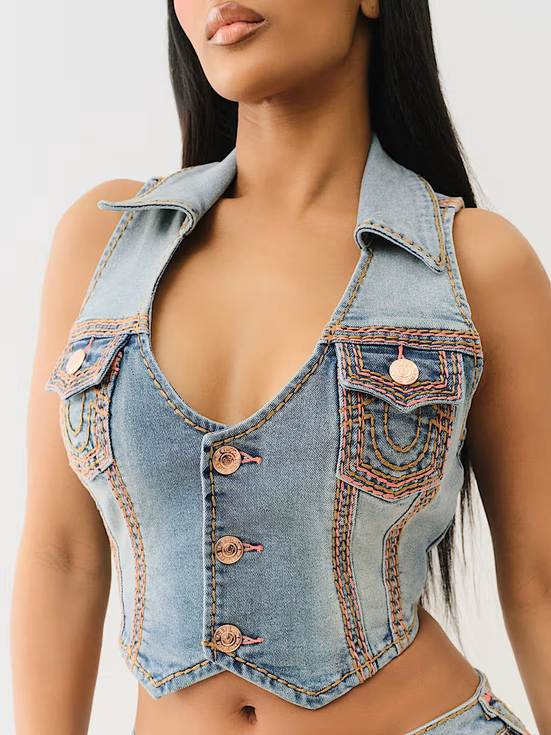 DENIM VEST SUPER QT