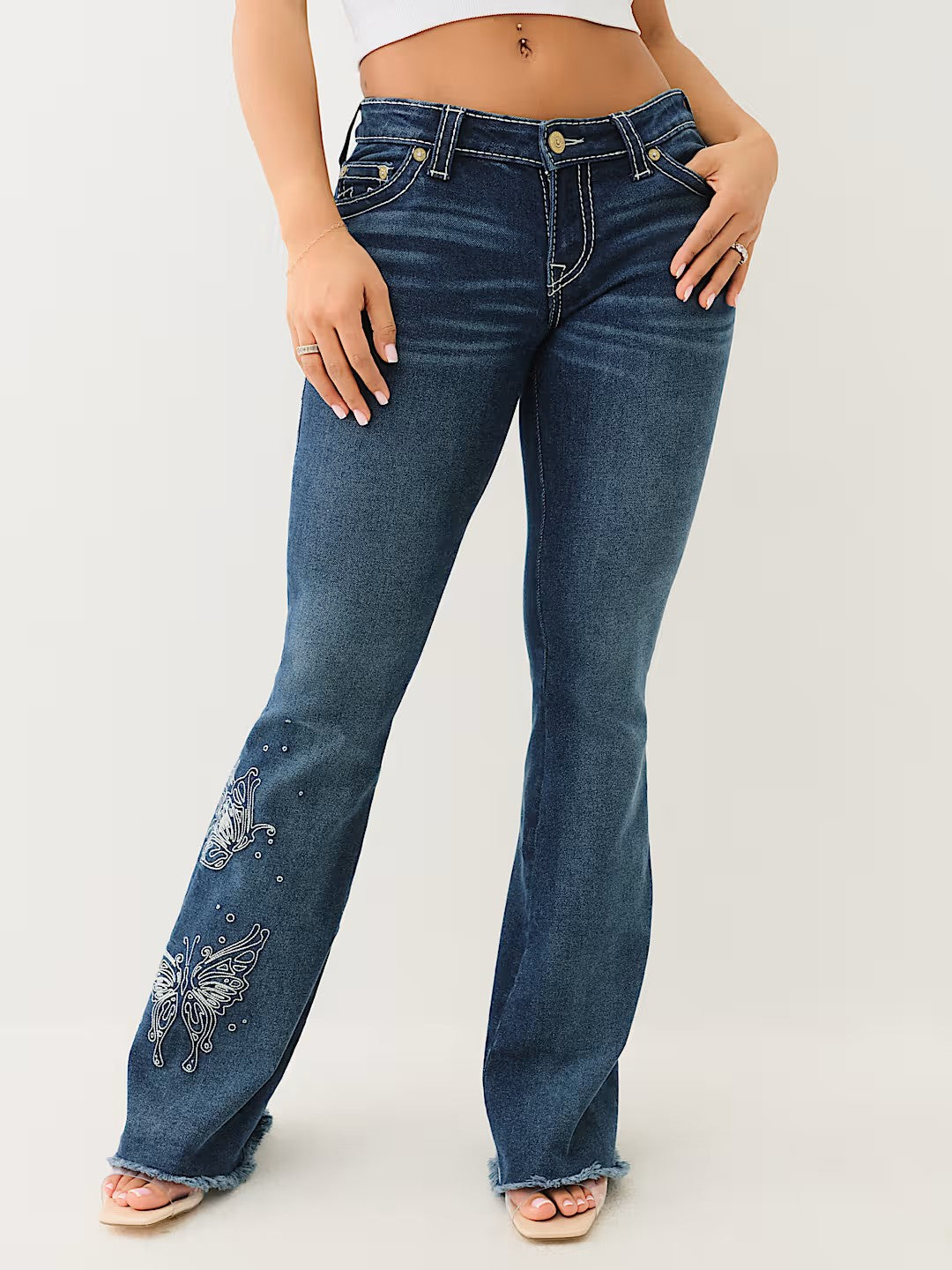 BUTTERFLY LOW RISE FLARE BIG T