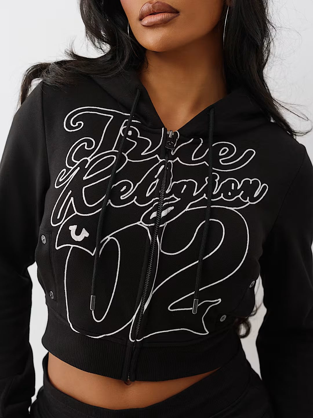 TR SHRUNKEN ZIP HOODIE