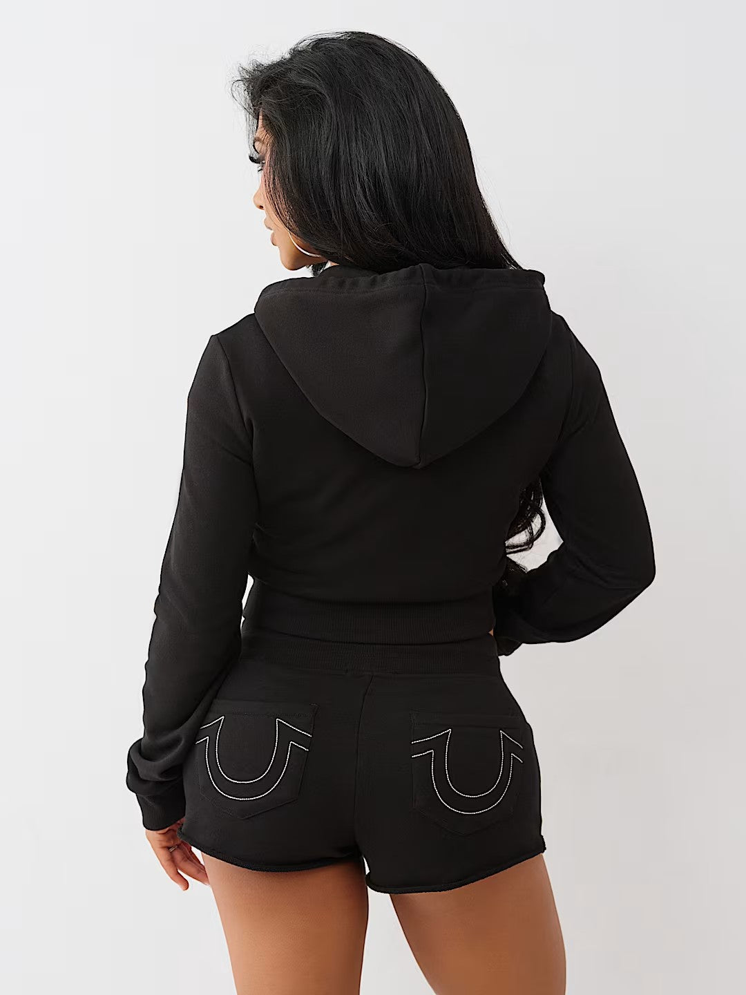 TR SHRUNKEN ZIP HOODIE