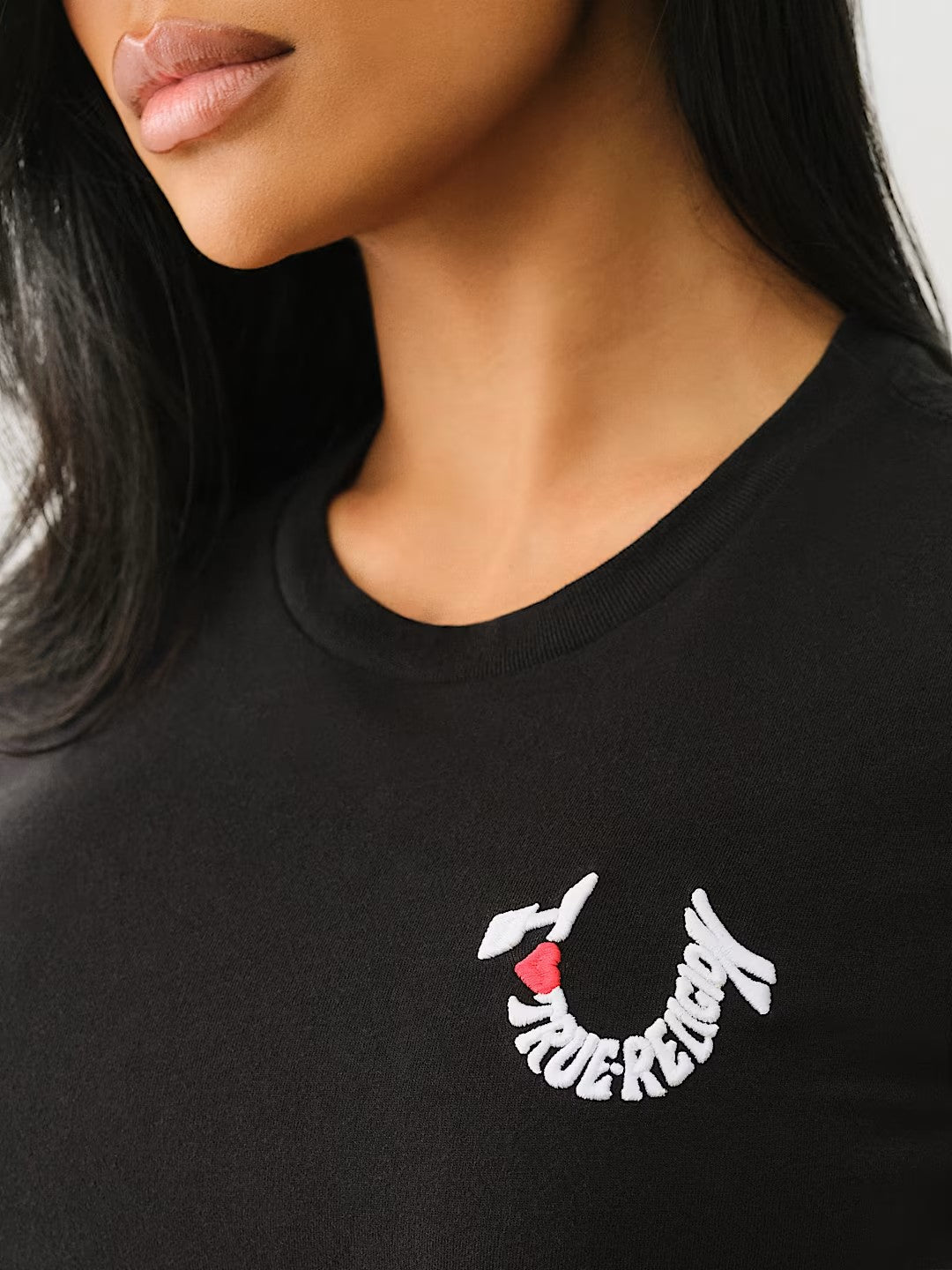 EMBROIDERED TR HS SS CREW TEE