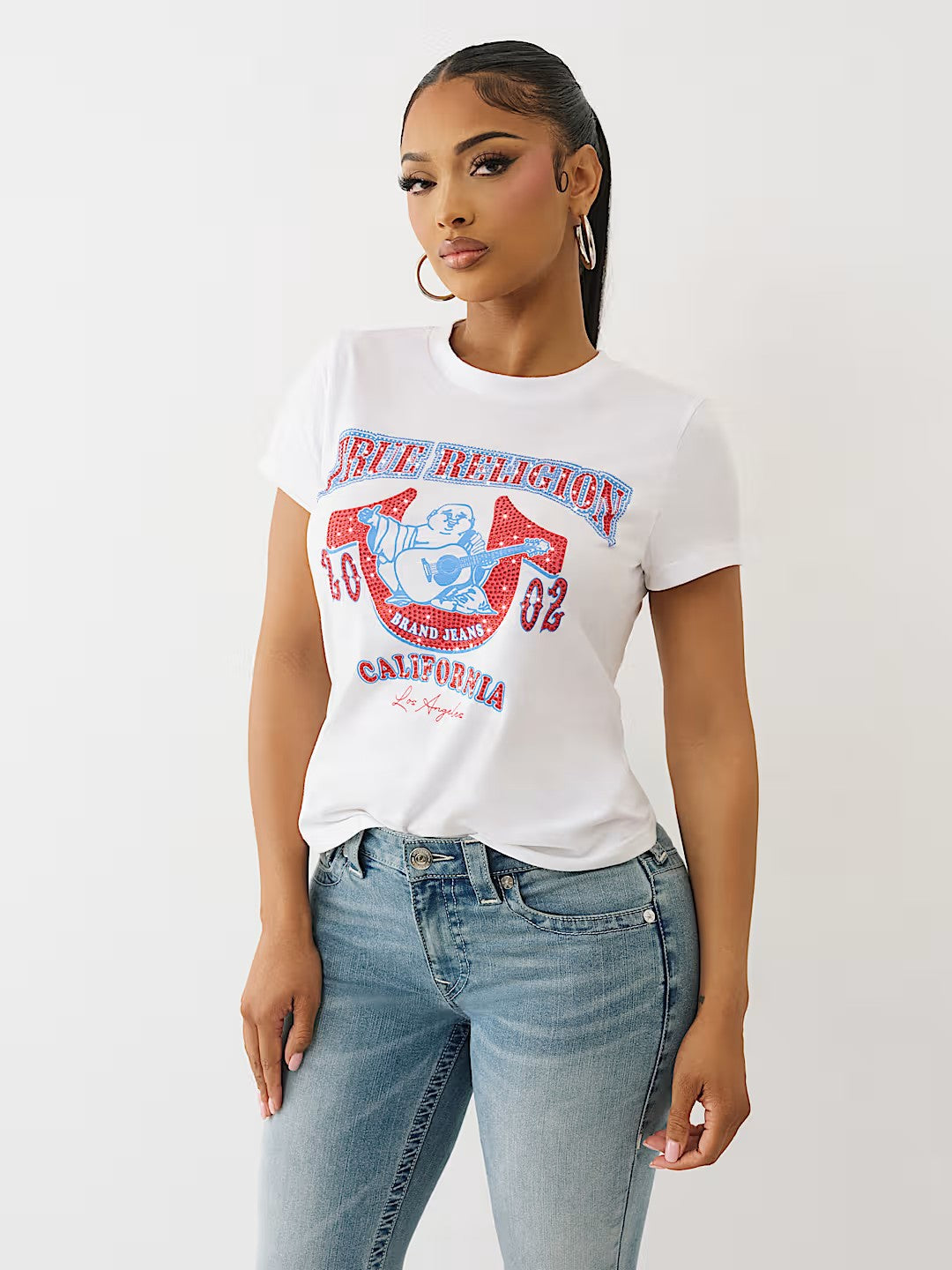 BUDDHA CRYSTAL CREW TEE