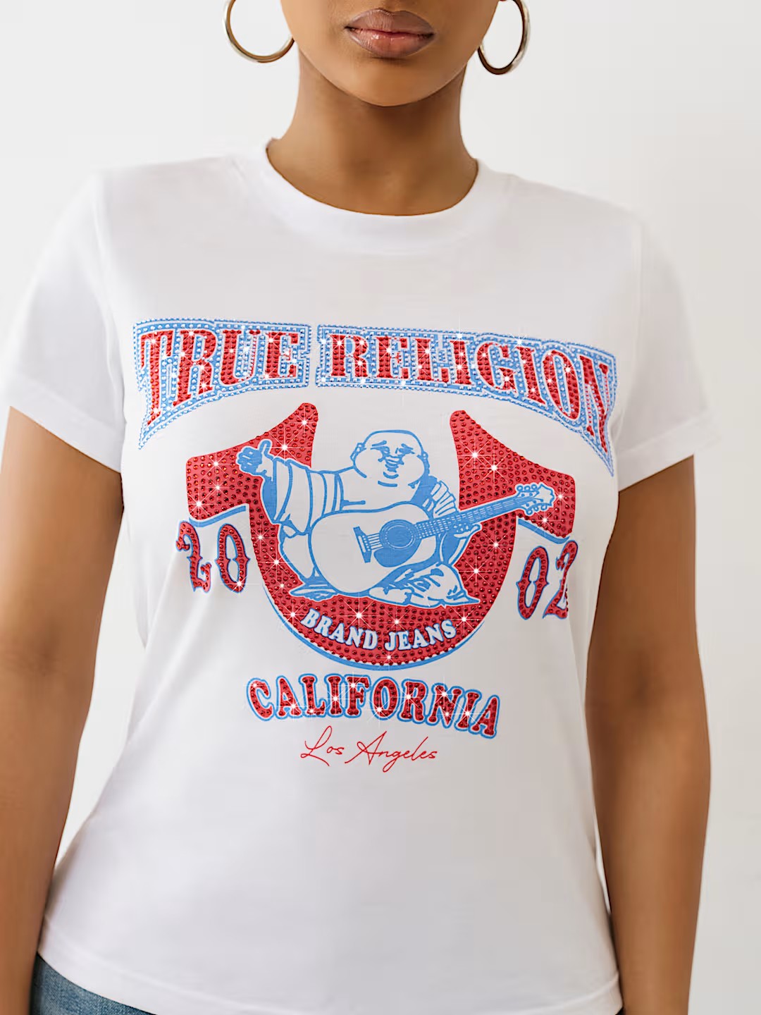 BUDDHA CRYSTAL CREW TEE
