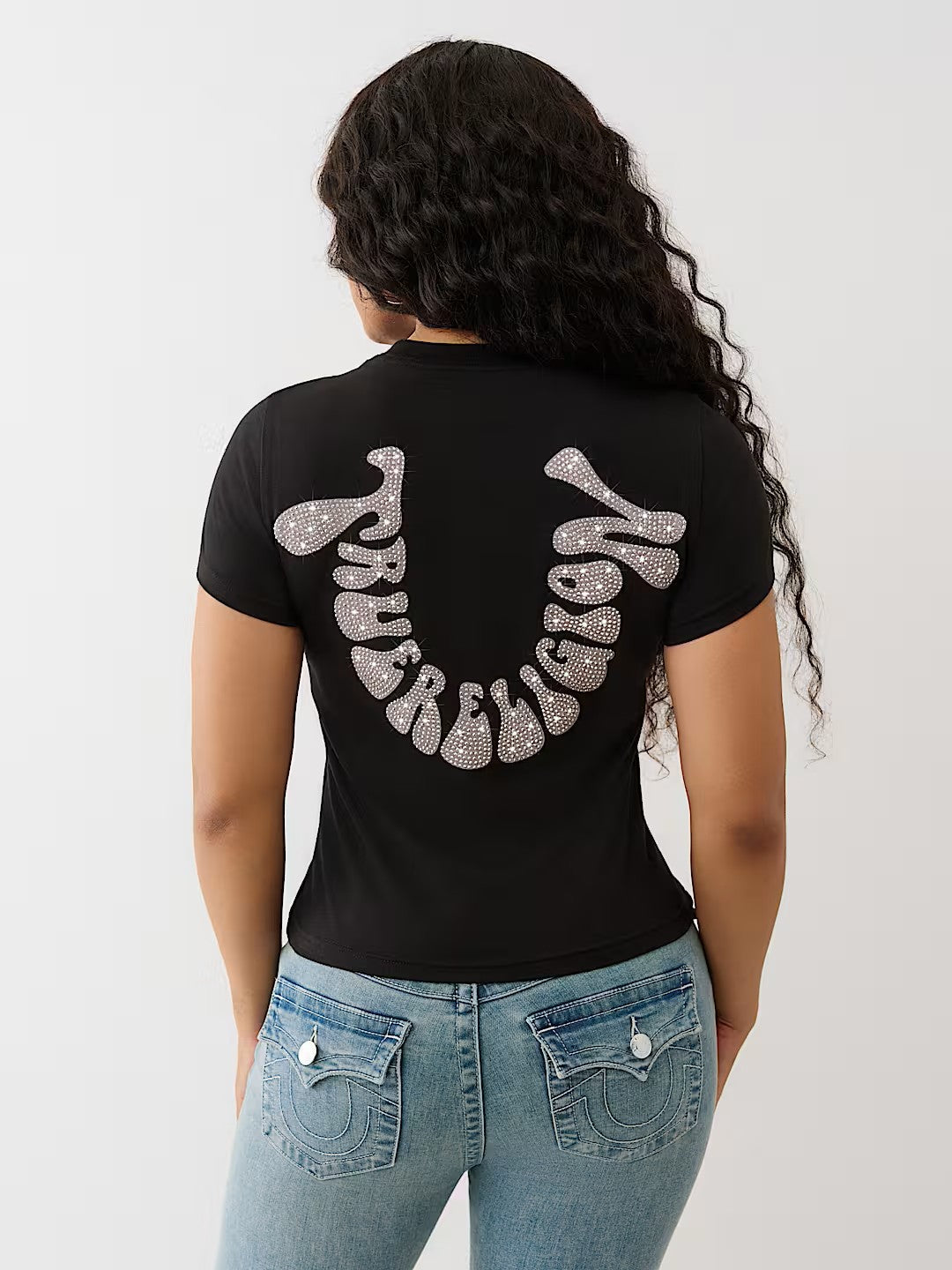 CRYSTAL HS CREW TEE