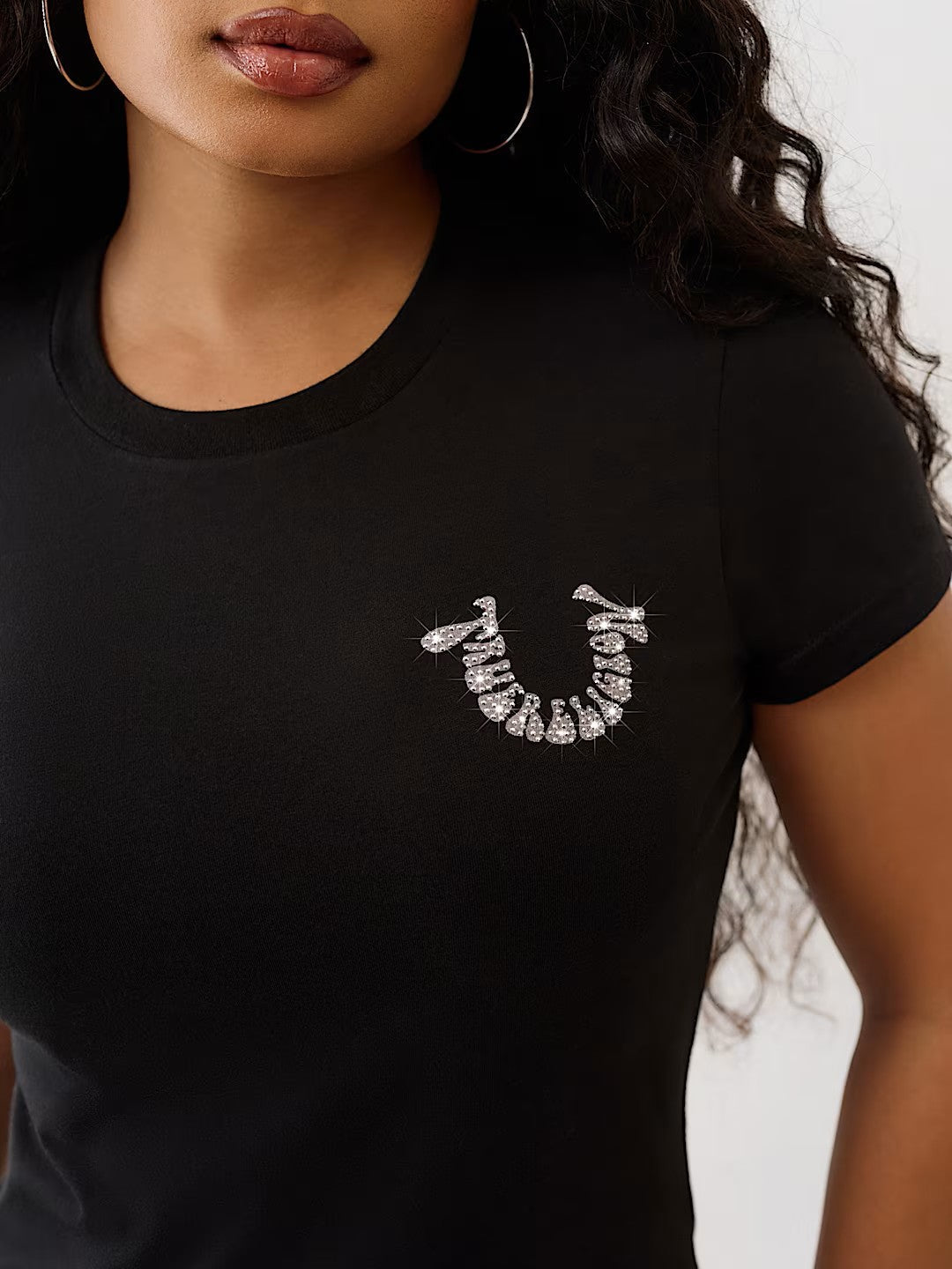 CRYSTAL HS CREW TEE