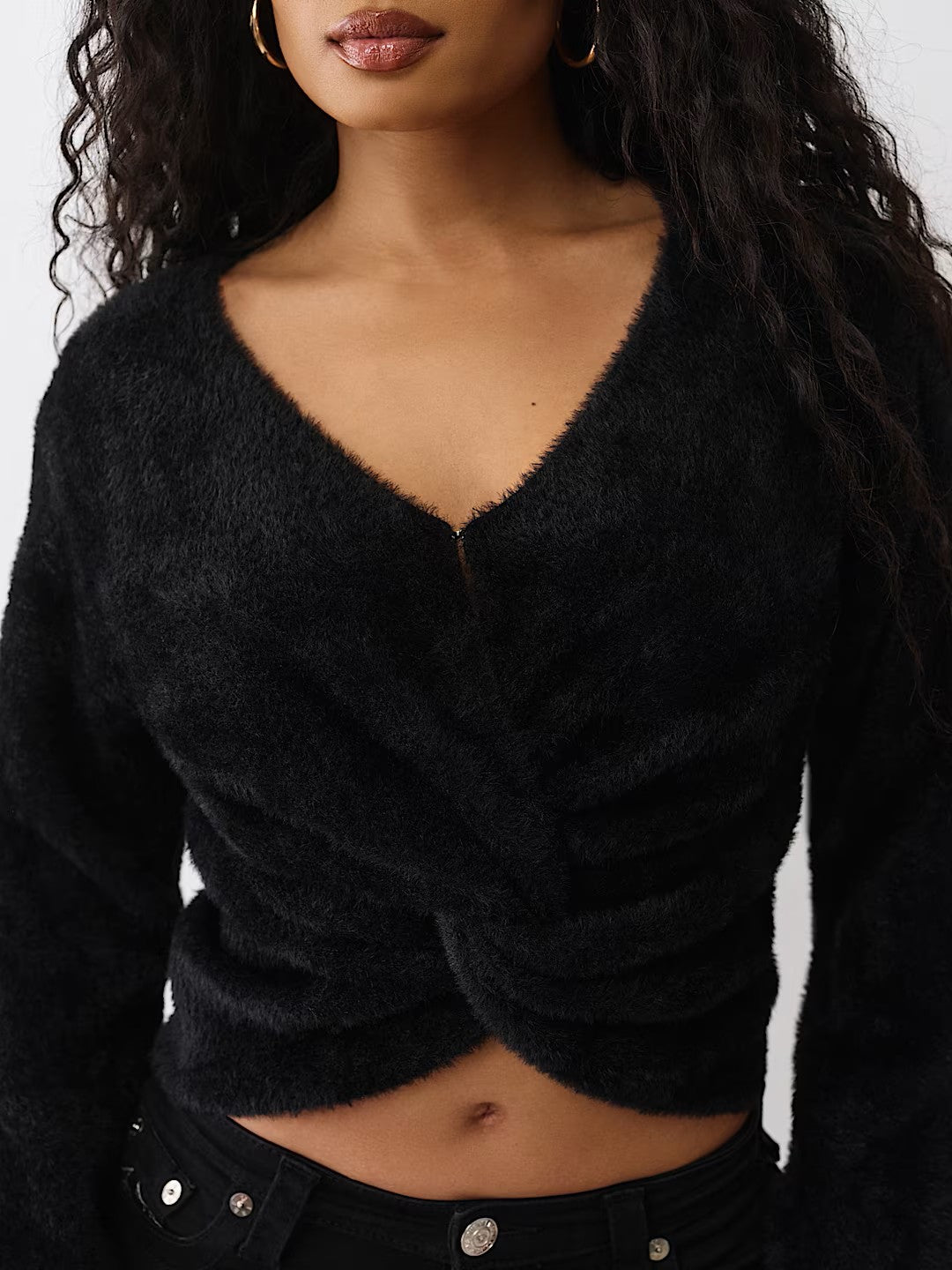 JACQUARD REVERSIBLE SWEATER