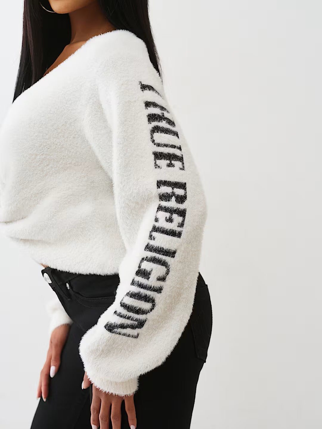 JACQUARD REVERSIBLE SWEATER