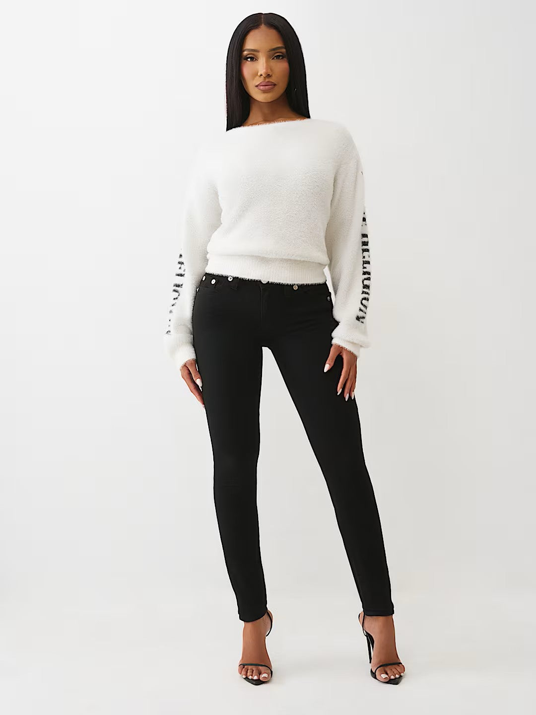 JACQUARD REVERSIBLE SWEATER