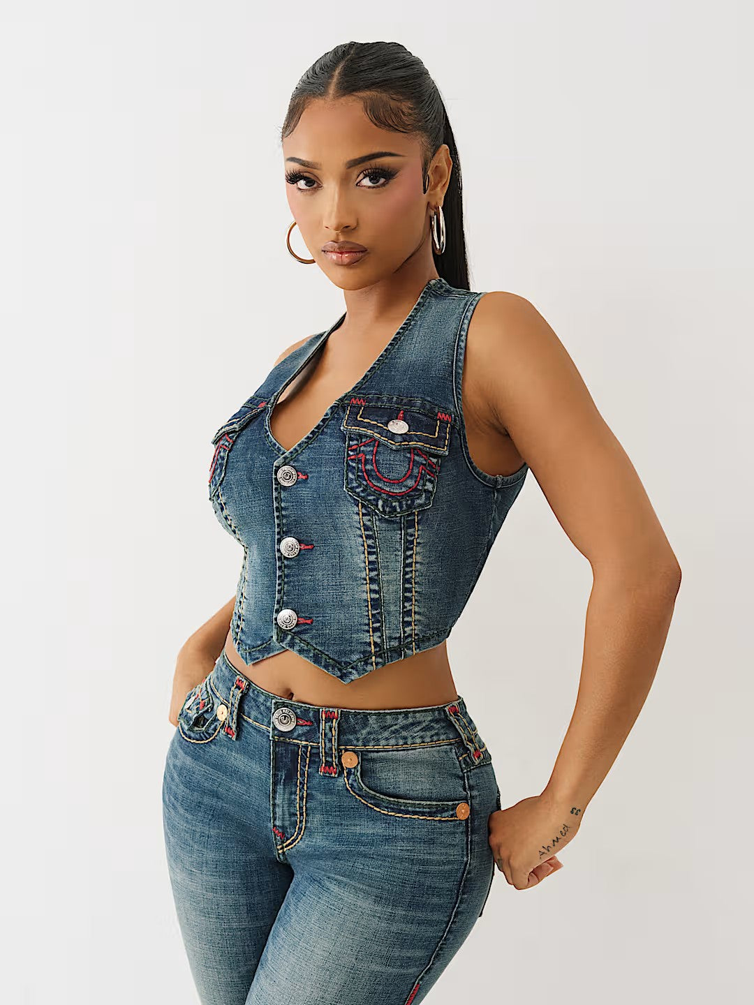 DENIM VEST SUPER T