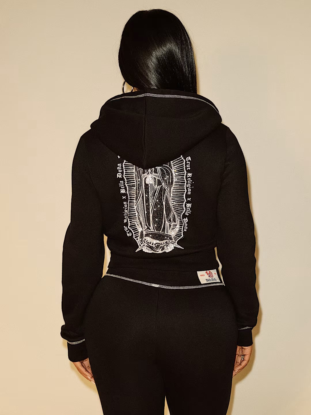 TRXBD SHRUNKEN ZIP HOODIE