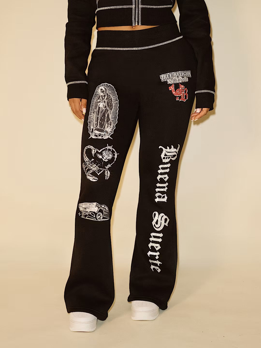 TRXBD CRYSTAL MR BOOTCUT PANTS