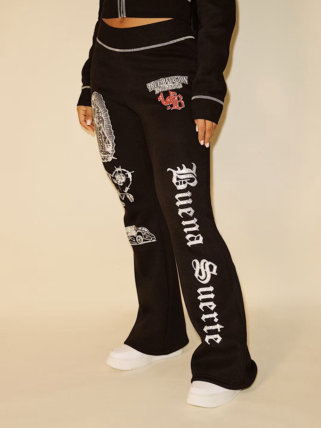 TRXBD CRYSTAL MR BOOTCUT PANTS