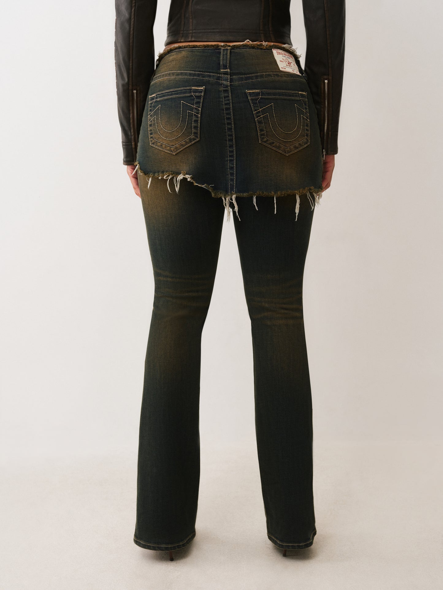 BECCA MR BOOTCUT SKIRT OVERLAY