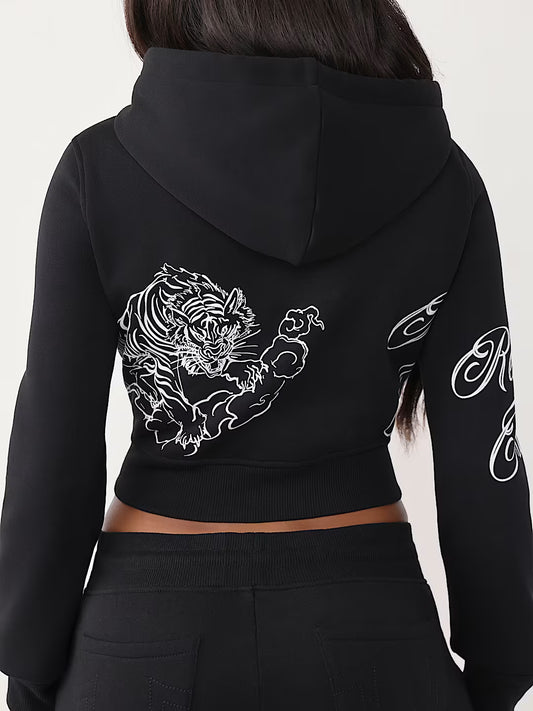 EMB TIGER SHRUNKEN ZIP HD