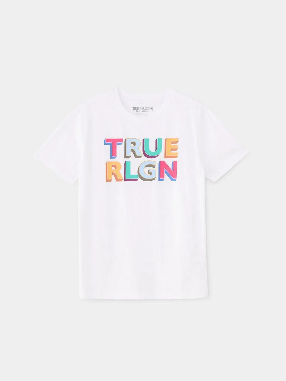 MULTI COLOR LOGO SS TEE - TRUE RELIGION MEXICO