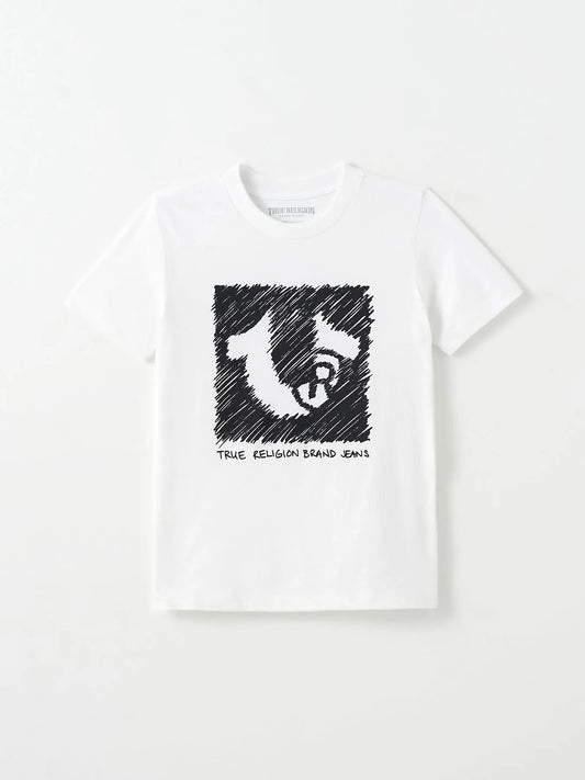 SS SKETCH REGISTERED HS TEE para niños - TRUE RELIGION MEXICO