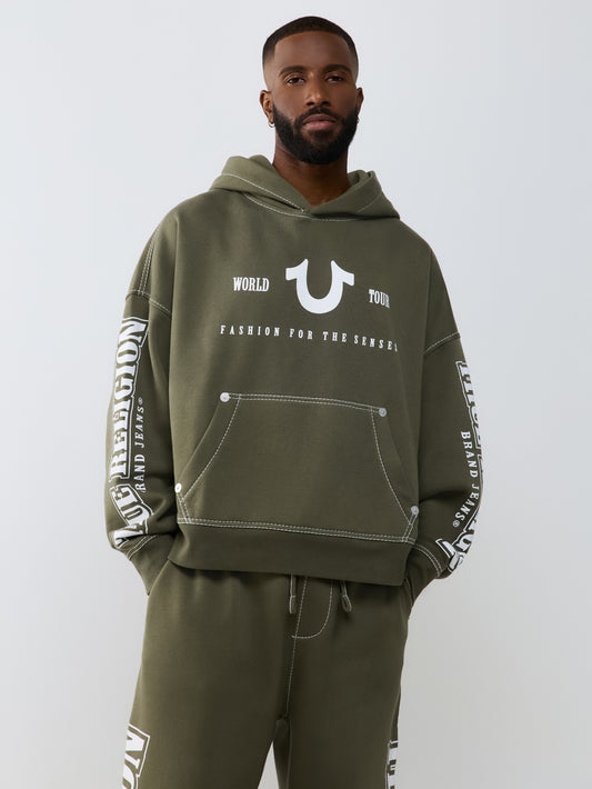 BIG T OVERSIZED HOODIE