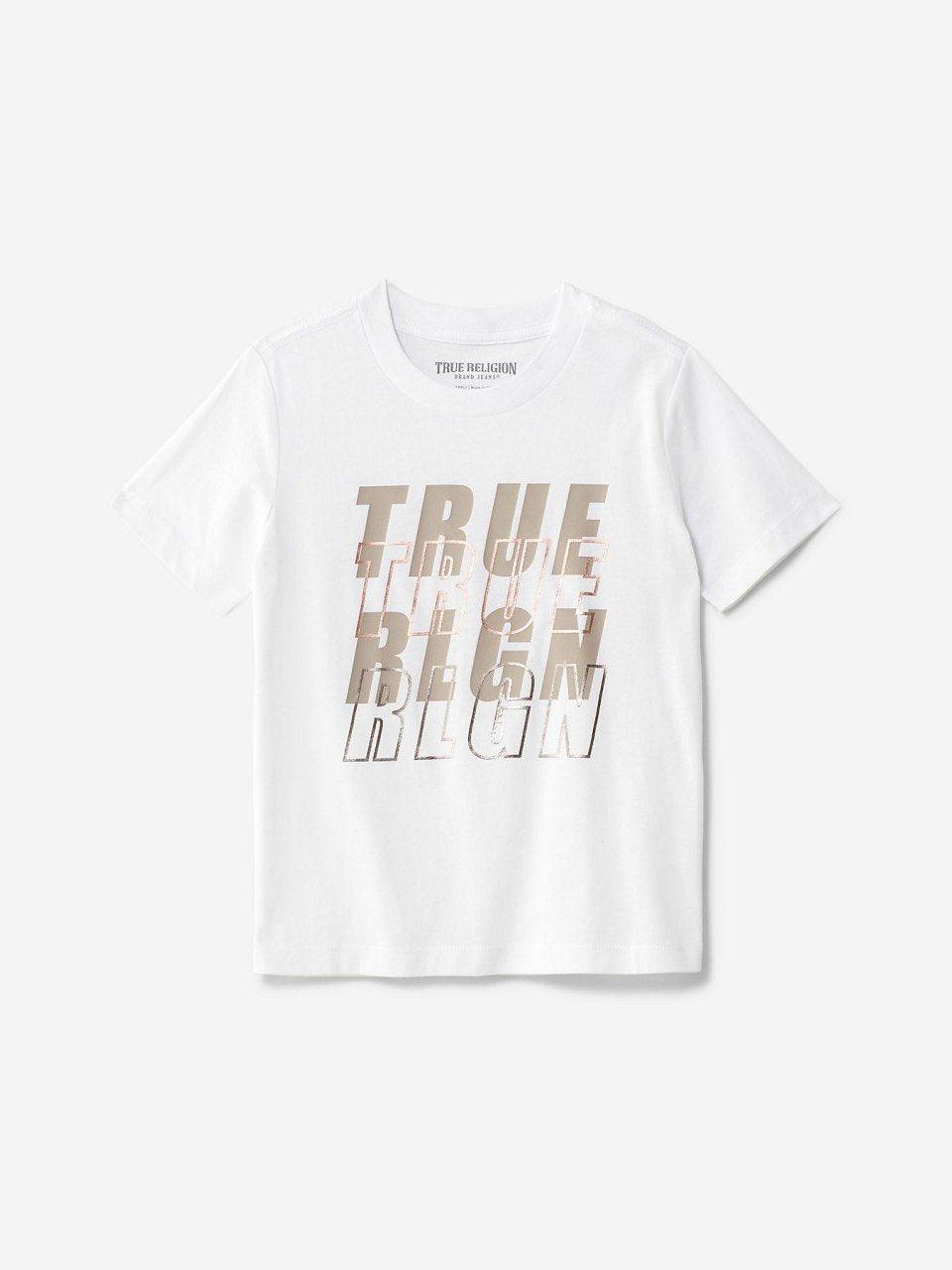 FOIL LOGO CREW TEE - TRUE RELIGION MEXICO