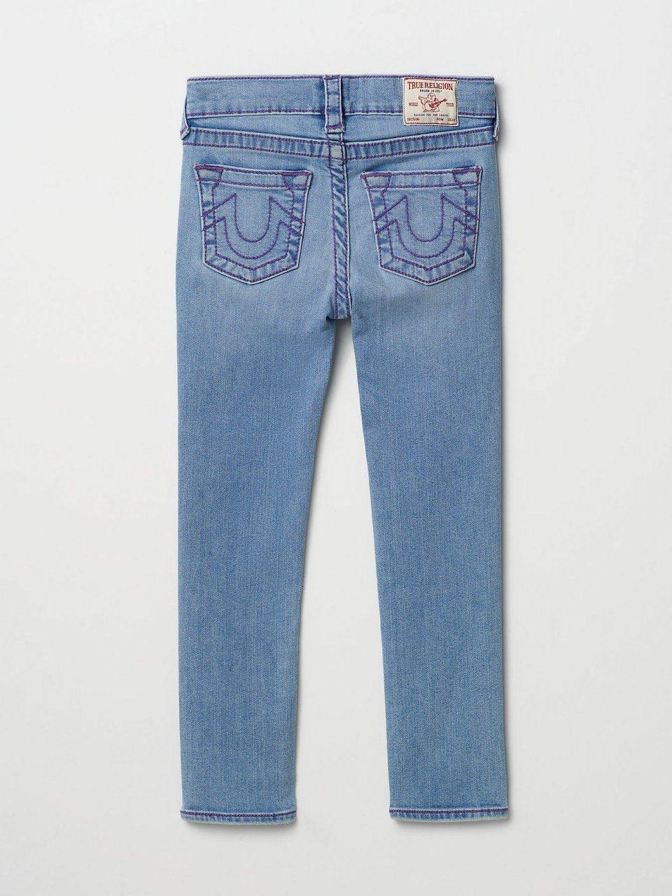 GIRLS HALLE BIG T SUPER SKINNY
*(para niñas) - TRUE RELIGION MEXICO