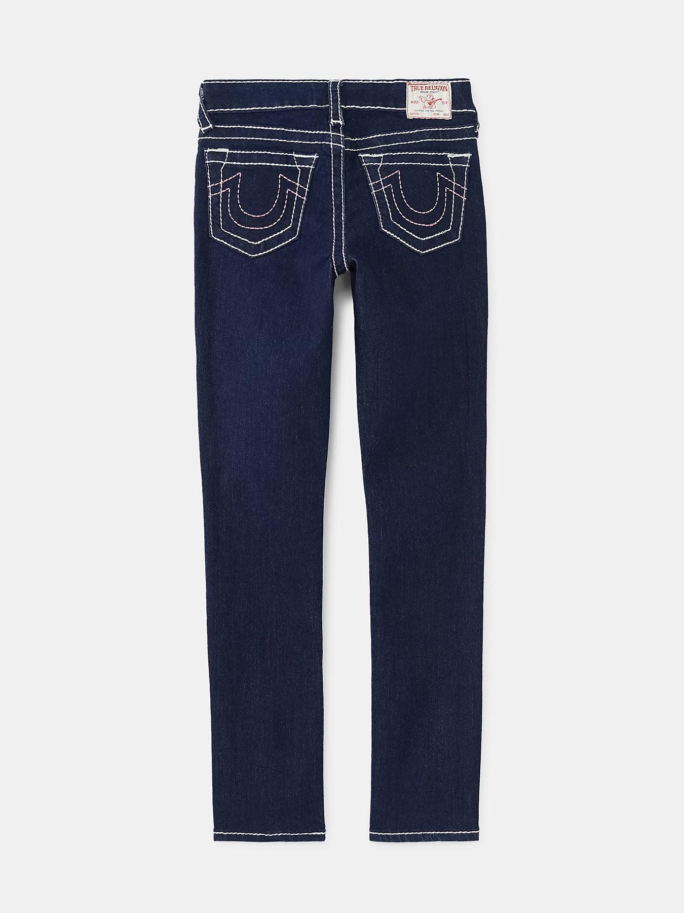 GIRLS HALLE BIG T SKINNY para niñas - TRUE RELIGION MEXICO