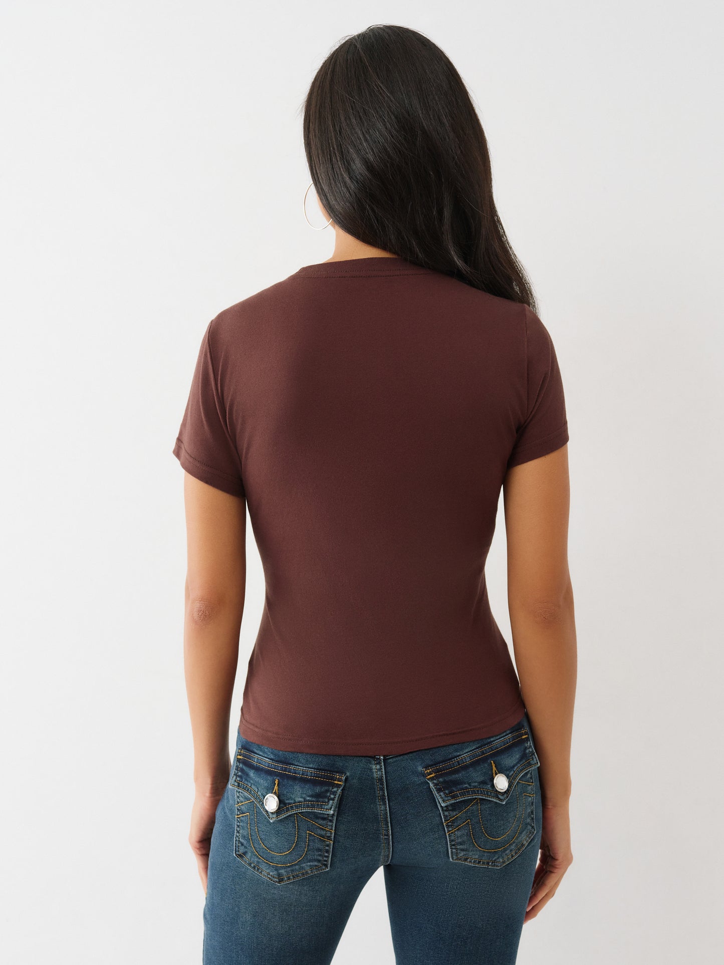 CRYSTAL SCRIPT CREW TEE