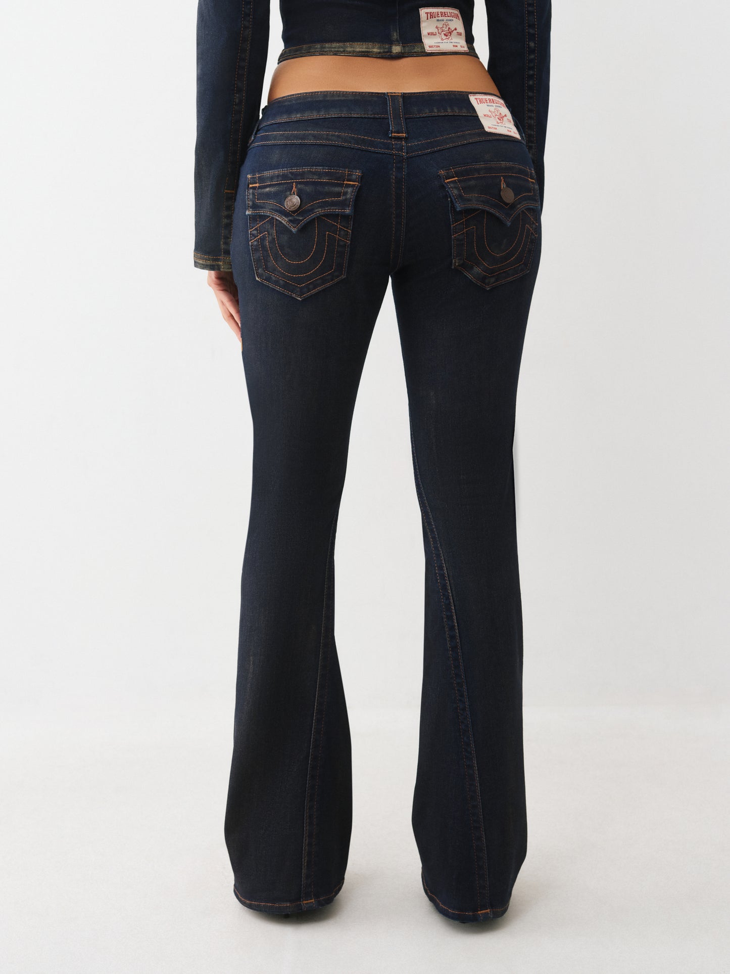 FOIL JOEY LOW RISE FLARE FLAP