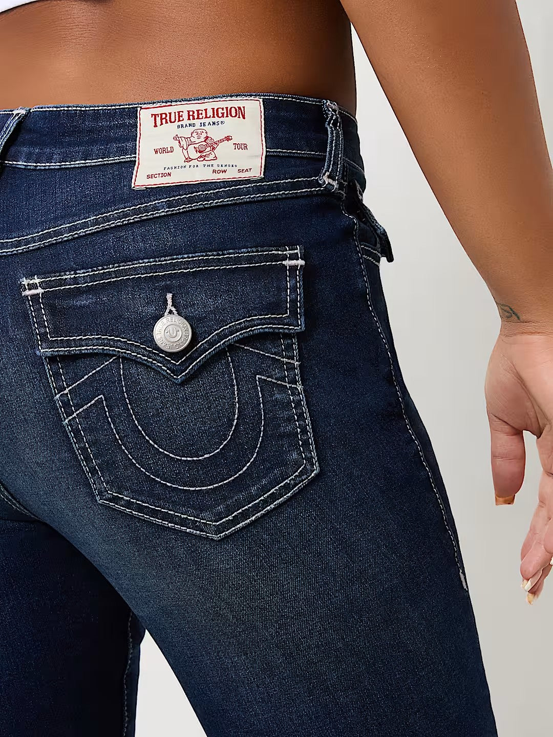 BECCA SN BTTN FRNT FLP BOOTCUT