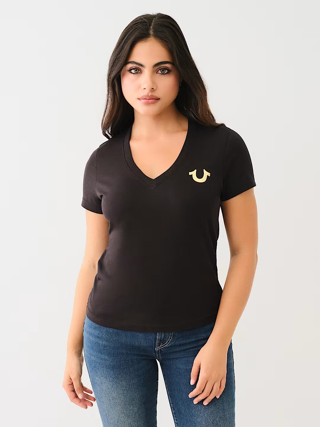 BIG BUDDHA V NECK TEE