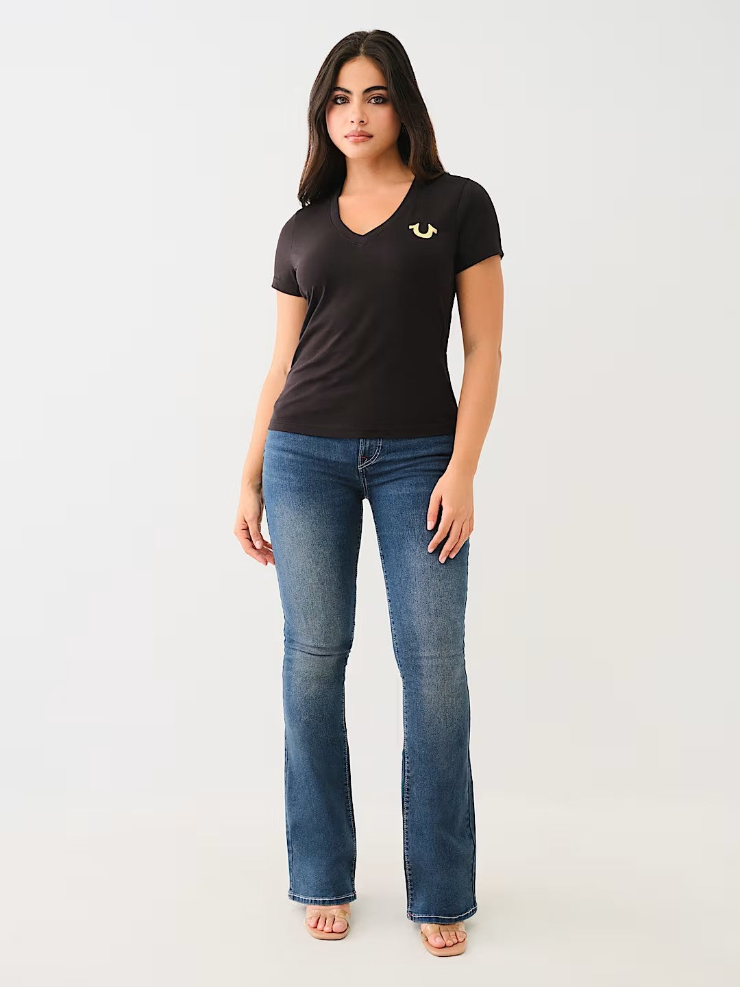 BIG BUDDHA V NECK TEE
